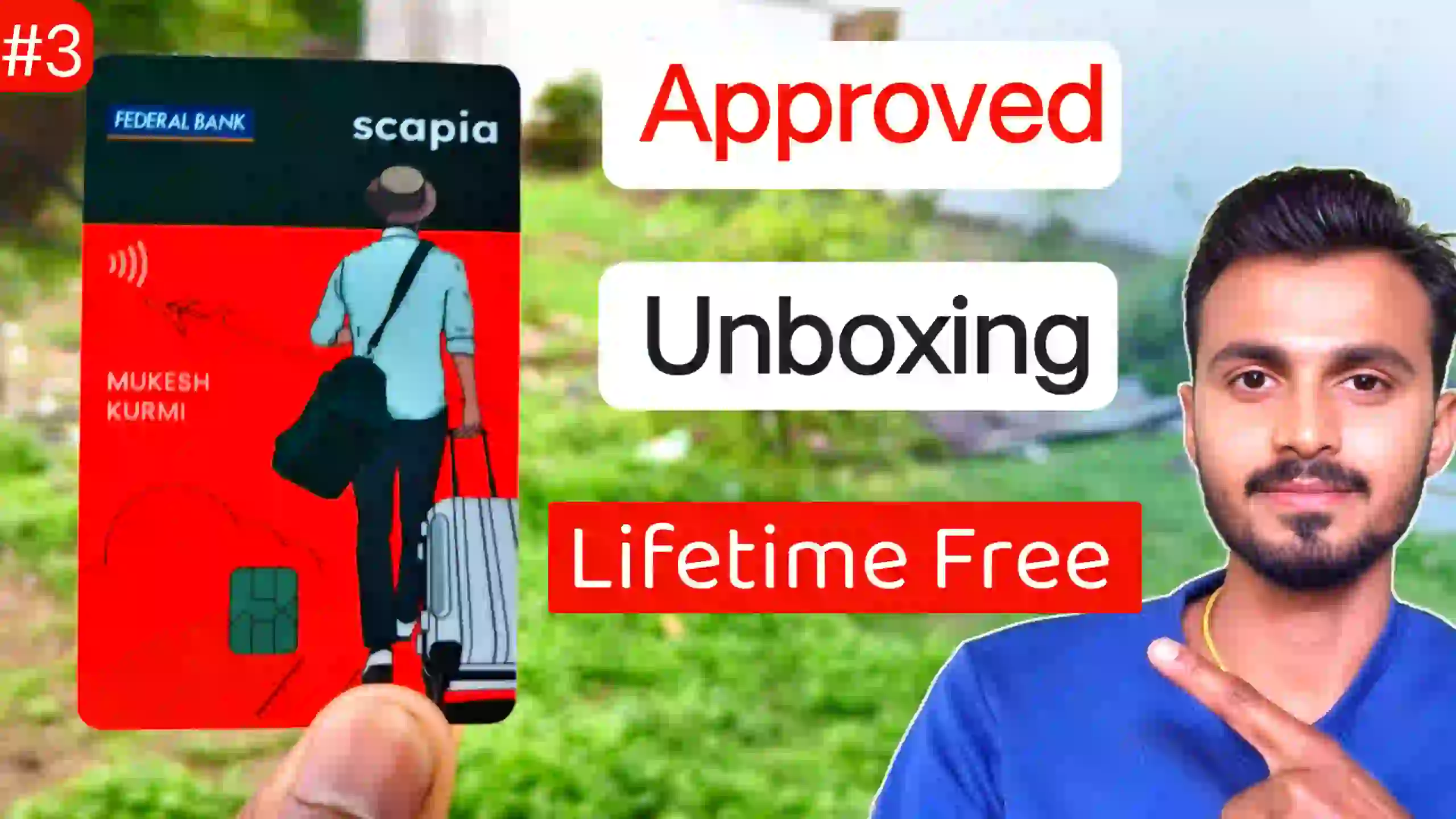 scapia credit card Unboxing